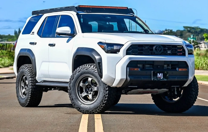 Eibach Pro Stage 2R Lift Kit (3" Inch) + Work Meisters S1 +18 Offset + MT Baja Boss AT 295/70/18 on 2025 4Runner Build