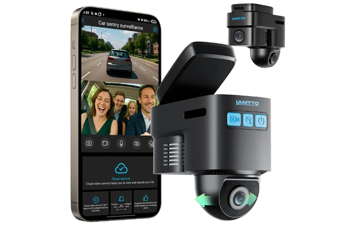 🎄Christmas Giveaway: LAMTTO DC22 Dashcam Review Event Begins!🎁