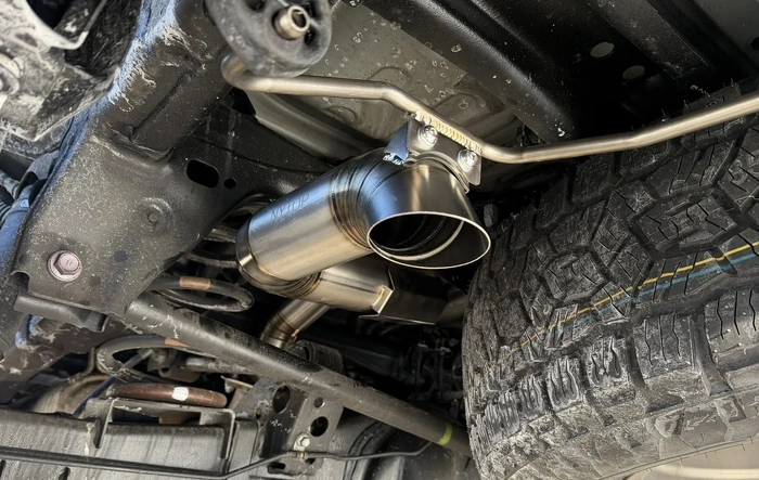 NYTOP Axle Dump (axle-back) Exhaust installed w/ sound clip video