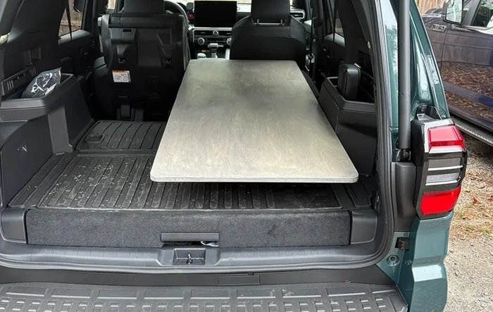 Homemade sleeping platform for my ORP Hybrid