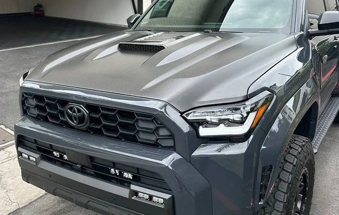 Matte Clear PPF and Heat Shield Install on a Seibon Carbon Fiber Hood