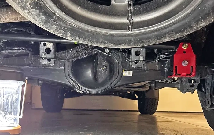 Dr. KDSS TrackBar Correction kit installed