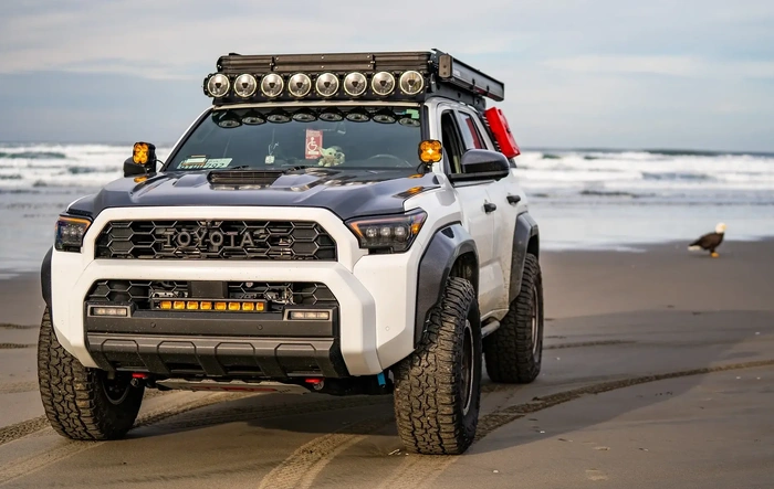 Ice Cap 6th Gen 4Runner ORP build on its first real adventure