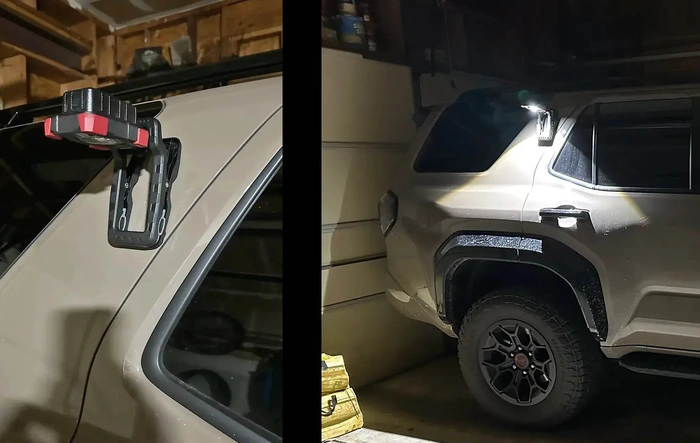 Rack Mounted Camp Light Option (Cost Effective)