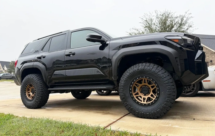 2025 ORP build on OME MT64 shocks (2.5 inch lift) + 35" inch Nitto Grapplers + 0 offset Method 312
