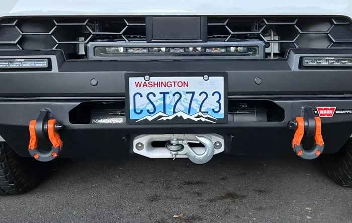 WARN Semi-Hidden Winch kit for the new 4RUNNER!