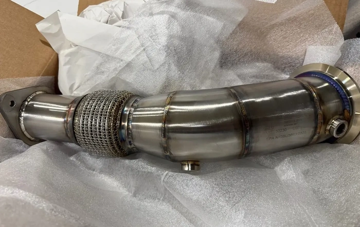 OTT Downpipe for Hybrid 4Runner arrived
