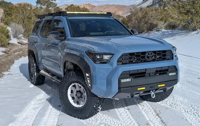 Bluey - 2025 Heritage Blue TRD ORP Build: ICON Stage 5 3" Lift, ICON Alloys +25 Offset, RCI, Warn, Diode Dynamics & More