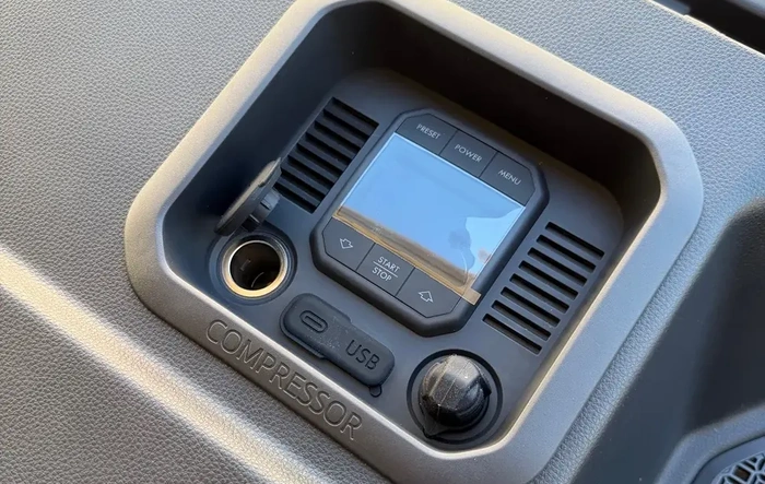 OEM Onboard Air Compressor (Tire Inflator) install complete using how-to DIY