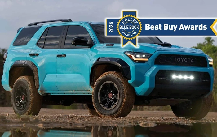 2026 4Runner wins Best Resale Value Award 2026 by KBB