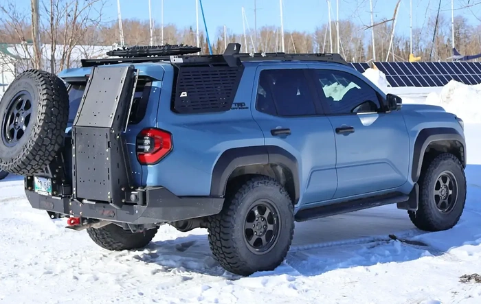 Heritage Blue - Matte PPF, Dissent Offroad Armor, 35" Baja Boss 255/85R17 Pizza Cutters, Westcott Rack, Agency 6 gear, Warn Winch, Baja Designs Lights