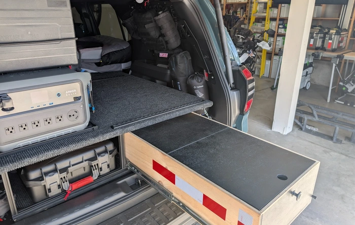 Camping / sleeping / overlanding 4Runner build out