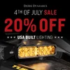 DD 4th of July Sale - Ambassador Graphic - Square - Light Bars 3.webp